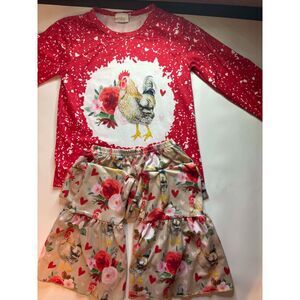 Boutique Chicken girls 4t outfit